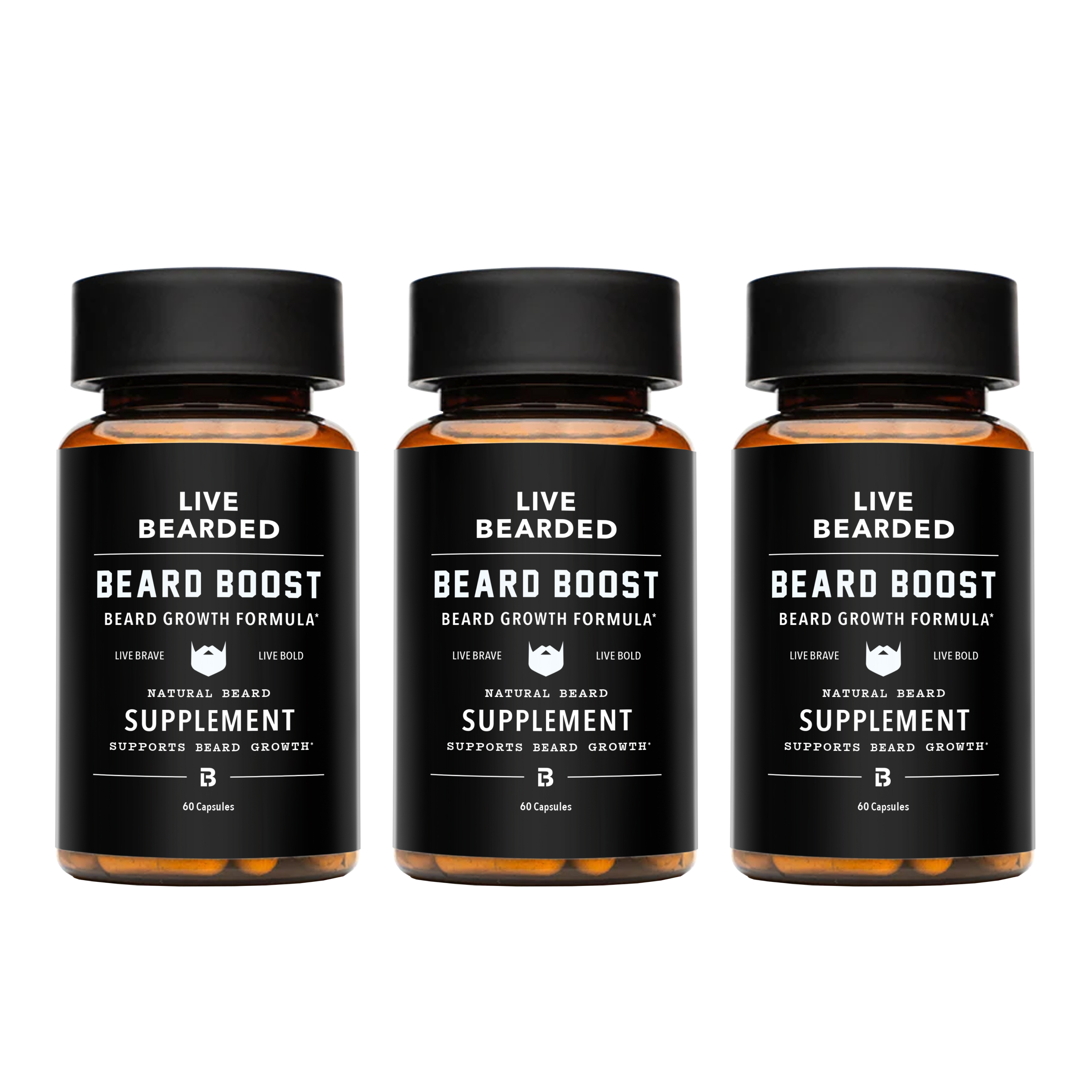 Beard Boost · 3-bottle pack